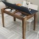HANAH HOME Terpezarijski sto Kiev 504, braon/antracit - 845HCT2101