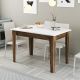 HANAH HOME Terpezarijski sto Kiev 505, braon/bela - 845HCT2102