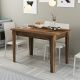 HANAH HOME Terpezarijski sto Kiev 507, braon - 845HCT2104