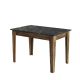 HANAH HOME Trpezarijski sto Kiev 509, braon/crna - 845HCT2106