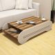 HANAH HOME Klub sto Cool, braon/krem - 845HCT2806