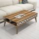 HANAH HOME Klub sto City, braon/bela - 845HCT2809