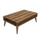HANAH HOME Klub sto City, braon - 845HCT2810