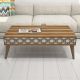 HANAH HOME Klub sto City, braon/krem - 845HCT2812