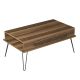 HANAH HOME Klub sto Ekol, braon - 845HCT2815