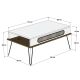 HANAH HOME Klub sto Ekol, krem - 845HCT2816