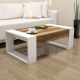 HANAH HOME Klub sto Cool, braon/bela - 845HCT2818