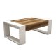 HANAH HOME Klub sto Cool, braon/bela - 845HCT2818