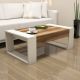 HANAH HOME Klub sto Cool, braon/krem - 845HCT2819