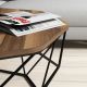 HANAH HOME Klub sto Diamond, tamnobraon - 845HCT2855