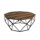 HANAH HOME Klub sto Diamond, tamnobraon - 845HCT2855