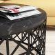 HANAH HOME Klub sto Selin, crna - 845HCT2863