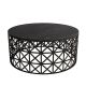 HANAH HOME Klub sto Selin, crna - 845HCT2863