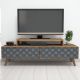 HANAH HOME TV komoda City, braon/plava - 845HCT3019