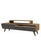 HANAH HOME TV komoda City, braon/plava - 845HCT3019