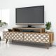 HANAH HOME TV komoda City, braon/krem - 845HCT3020