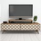 HANAH HOME TV komoda City, braon/krem - 845HCT3020
