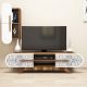 HANAH HOME TV komoda Define, braon/bela - 845HCT3022