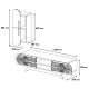 HANAH HOME TV komoda Define, braon/bela - 845HCT3022