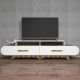 HANAH HOME TV komoda Flora, braon/bela - 845HCT3030