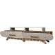 HANAH HOME TV komoda Flora, braon/krem - 845HCT3031