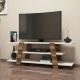 HANAH HOME TV komoda Flower, braon/krem - 845HCT3039