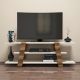 HANAH HOME TV komoda Flower, braon/krem - 845HCT3039