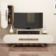 HANAH HOME TV komoda Rose S, braon/krem - 845HCT3054