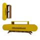 HANAH HOME TV komoda i ormarić Rose S, braon/žuta - 845HCT3055