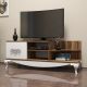 HANAH HOME TV komoda Sultan, braon/bela - 845HCT3058