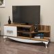 HANAH HOME TV komoda Sultan, braon/bela - 845HCT3058
