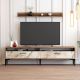 HANAH HOME TV komoda Istanbul, braon/bela - 845HCT3097