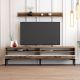 HANAH HOME TV komoda Istanbul, braon/bela - 845HCT3097