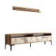 HANAH HOME TV komoda Istanbul, braon/bela - 845HCT3097