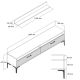 HANAH HOME TV komoda Istanbul, braon/bela - 845HCT3097