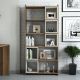 HANAH HOME Polica za knjige Box, braon/krem - 845HCT3603