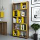 HANAH HOME Polica za knjige Box, braon/bela - 845HCT3604