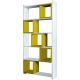 HANAH HOME Polica za knjige Box, bela/žuta - 845HCT3628