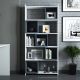 HANAH HOME Polica za knjige Box, bela/plava - 845HCT3629