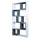 HANAH HOME Polica za knjige Box, bela/plava - 845HCT3629
