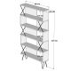 HANAH HOME Polica za knjige Extra, svetlobraon - 845HCT3634