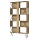 HANAH HOME Polica za knjige Extra, svetlobraon - 845HCT3634