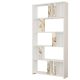 HANAH HOME Polica za knjige Lima, bela - 845HCT3638