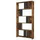 HANAH HOME Polica za knjige Lima, braon/antracit - 845HCT3640