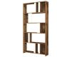 HANAH HOME Polica za knjige Lima, braon/bela - 845HCT3642