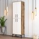 HANAH HOME Cipelarnik Berlin A, braon/bela - 845HCT4102