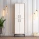HANAH HOME Cipelarnik Berlin A, braon/bela - 845HCT4102