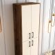 HANAH HOME Cipelarnik Berlin A, braon/krem - 845HCT4105