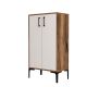 HANAH HOME Cipelarnik Prag, braon/bela - 845HCT4108
