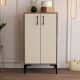 HANAH HOME Cipelarnik Prag, braon/krem - 845HCT4110
